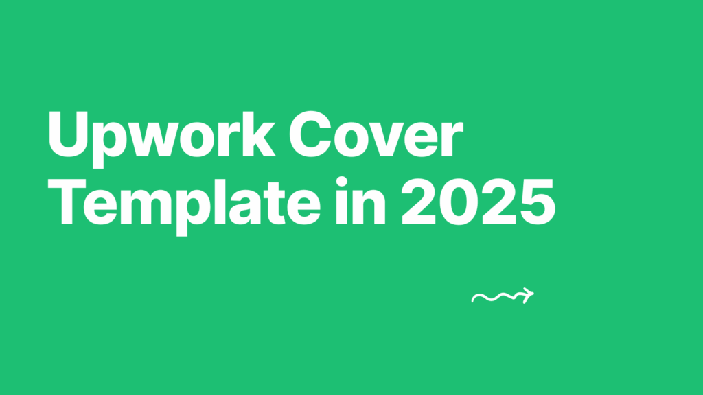 upwork cover template